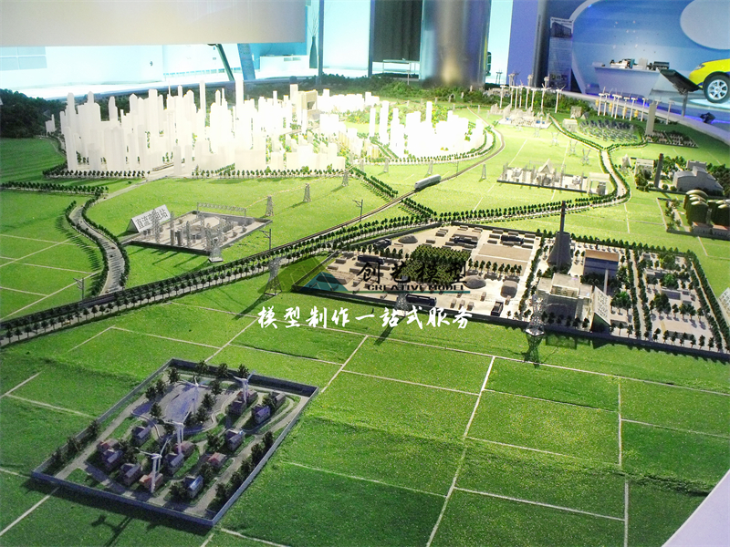南京市智能電網沙盤